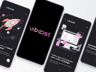 UiBoost challenge app design mobile ui