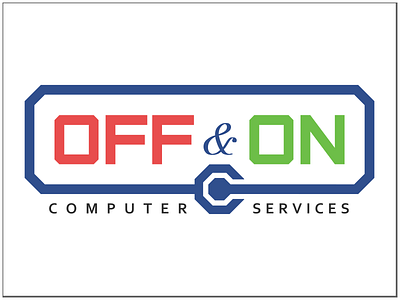 On & Off design logo logo design