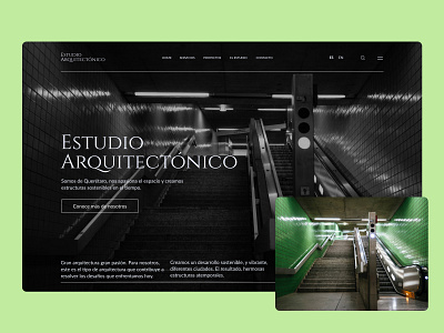 Web Design for a Architects firm design figmadesign mexico minimal ui uiux web design webdesign