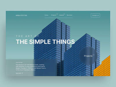 A website for architects architects design figma minimal minimalist productdesign webdesign website