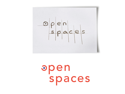 Open Spaces Logo branding design ui