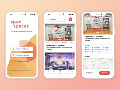 Open Spaces UI