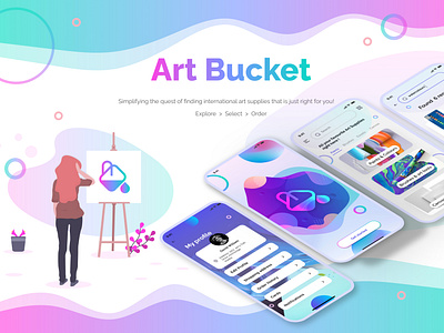 ART BUCKET | UX Case study