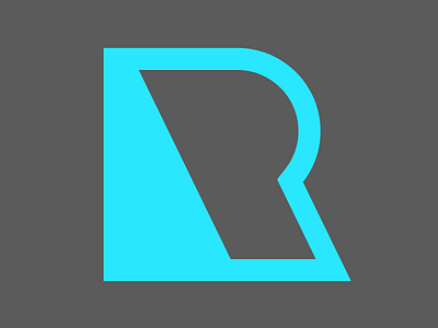 "R" Letter Project alphabet clean color fun letter logo modern r simple timeless type
