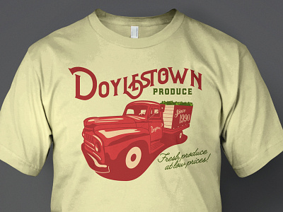 Produce Truck Shirt Mock Up