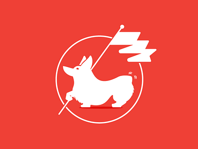 Corgi Flag