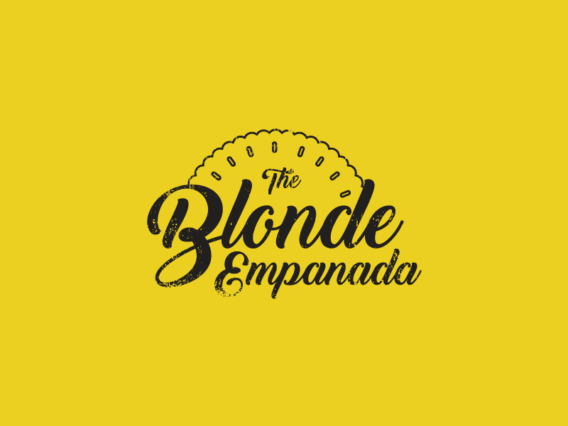 The Blonde Empanada Final Logo by James Viola on Dribbble