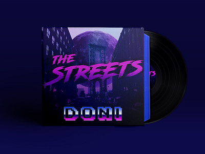 The Streets by Doni Alternate 2 80s 90s album art collage doni music photoshop retro streets vibe