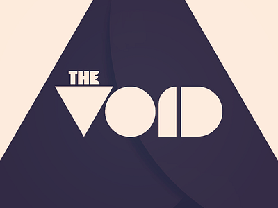 The Void logo movie type void