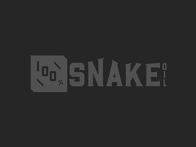 Snake Oil branding logo visual identity