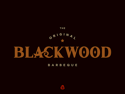 Blackwood Barbeque Branding bbq branding logo star visual identity