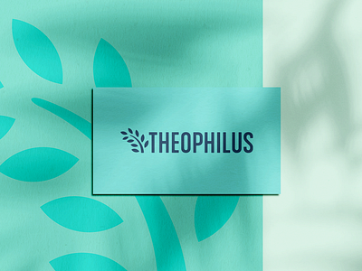 Theophilus Logo branding christianity logo olive branch religion