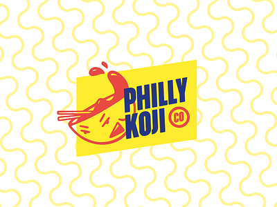 Philly Koji Brand Concept anthropomorphic brand brand and identity branding concept food logo miso soup philadelphia philly