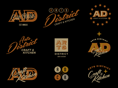Arts District Logo Concepts