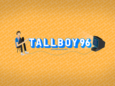 TallBoy96 banner banner design branding character characterdesign social media branding twitch twitch banner