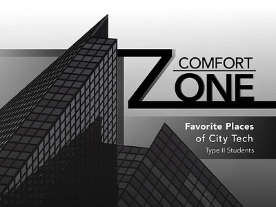 Comfort Zone design graphic design typography