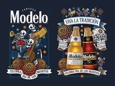 Dia De Los Muertos by Bob Case on Dribbble