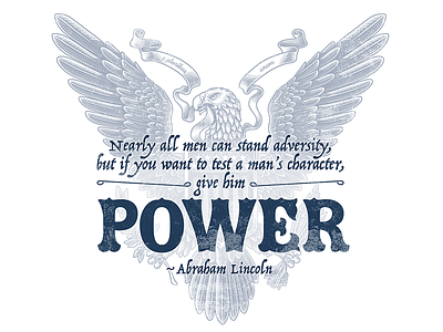 Power bw debate eagle freedom illustration patriotismproject