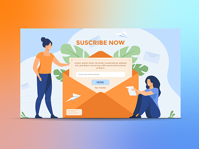 Daily UI #026 - Suscribe 2