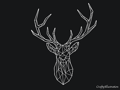 Black Deer animal painting animation app art artist branding deer design design art icon illustration illustrator logo painting paintings sketch sketchapp typography ui uidesign