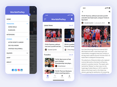 WorldofVolley Mobile App - Volleyball News