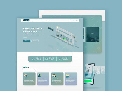 Leapshop Landing Page