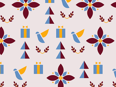 Christmas Gift Wrapper Pattern