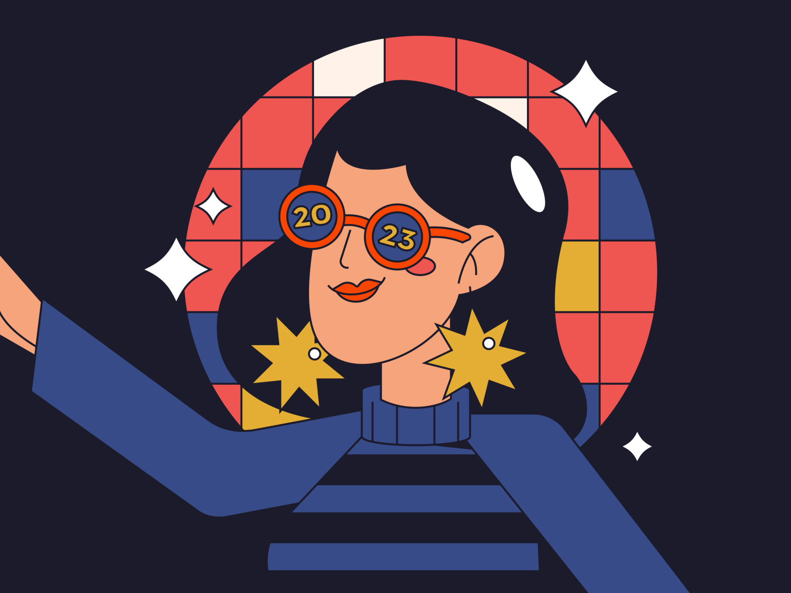 New Year's Party - Happy 2023! by Dorothy Livelo on Dribbble