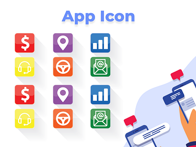 App Icon | Icon Pack animation branding design download flat free icon icon icon set iconography icons illustrator logo typography ui uxui vector