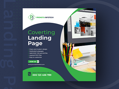 Landing Page Design | Digital marketing Agency animation banner blue branding design digital agency icon illustration illustrator instagram banner instagram banners landing design landing page landingpage typography ui uxdesign web