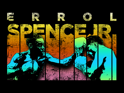 ERROL SPENCE JR. boxing design logo typography