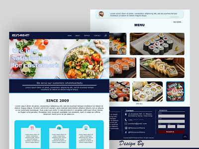 Web Design design design web restaurant uxdesign uxdesignmastery uxdesigns webdesigner webdevelopment