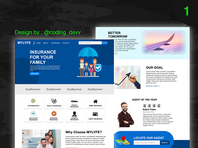 Web Design design design uiux design web insurance uxdesign uxdesigns webdesigner webdevelopment