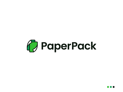 PaperPack Logo branding dailylogo design identity logo logo mark