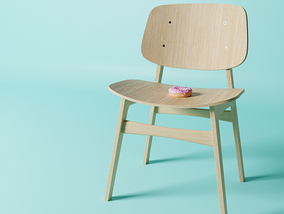 Blender 3D is Awesome 3d art blender3d chair donut