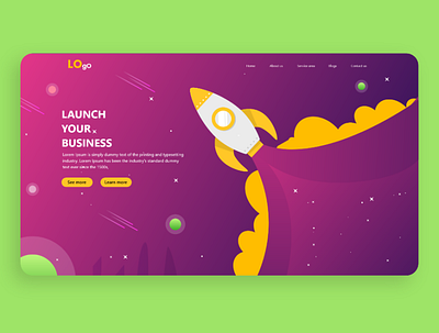 Business landing page graphic design landing page psd template ui ux user experience user interface design web design web templates website design