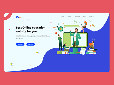 Education landing page