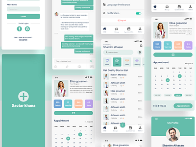 Doctor Appointment app design app app design application application design doctor app doctor appointment graphic design health app layout medical mobile app design psd template ui ux user experience user interface design