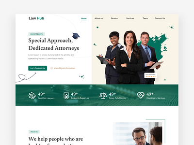 Law Firm landing page branding design graphic design illustration justice landing page landing page law firm landing page lawyer psd template ui ui ux user experience user interface design visual design web design website design