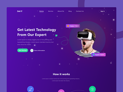 Digital Agency Landing page