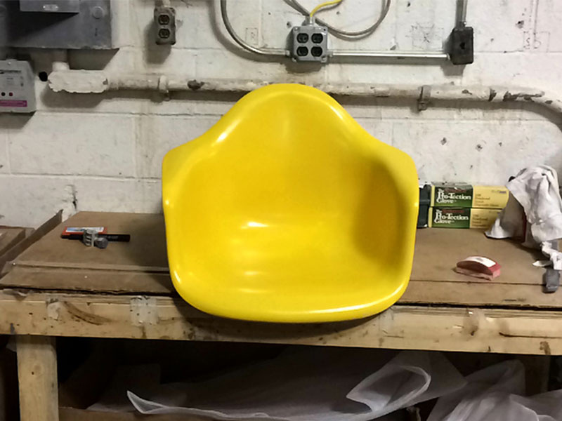 Shell Shorts herman miller furniture eames design shell shorts shell chair history work making of craft
