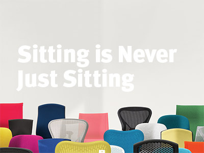 Herman Miller Performance Seating Microsite chairs herman miller website typography design