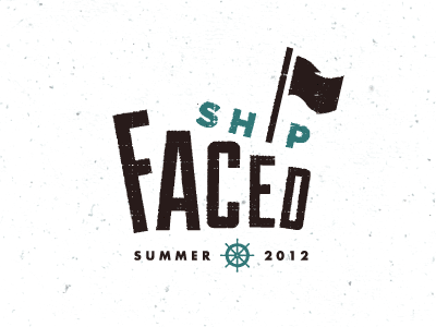 Ship Faced (Fixed) boat logo brewskis fun lake michigan