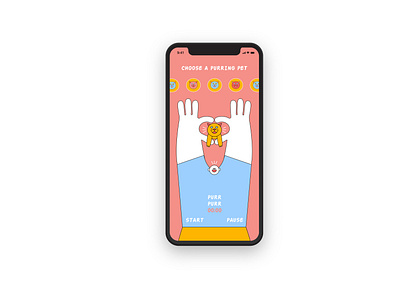 Character for meditation app