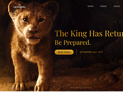 The Lion King UI