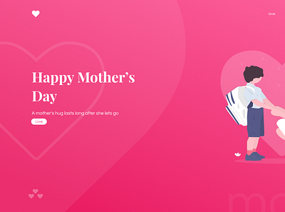 Mother's Day Special design ui