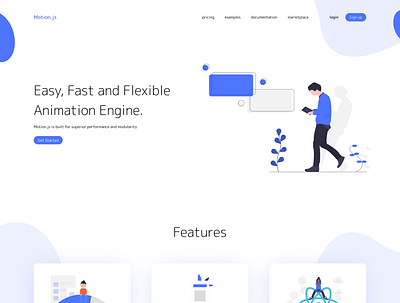 Motionjs UI design ui