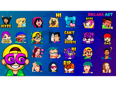 Twitch emotes