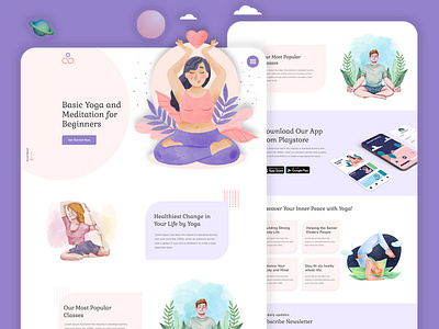 Yoga Website Template