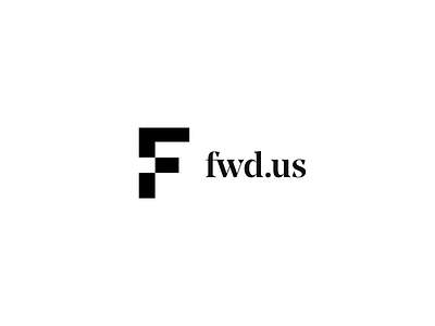 FWD.us Logo Reveal Animation animation blocks branding logo non profit principle